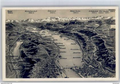 Thalwil Fliegeraufnahme