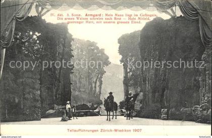 Wiedikon Theaterauffuehrung Wilhelm Tell