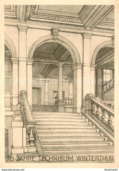 Winterthur  ZH 75 Jahre Technikum Winterthur