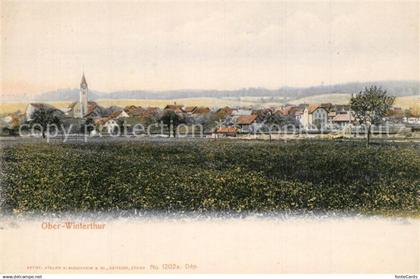 Winterthur ZH Ober-Winterthur Panorama Kirche