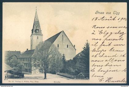 ZH Zurich WINTERTHUR Gruss aus ELGG