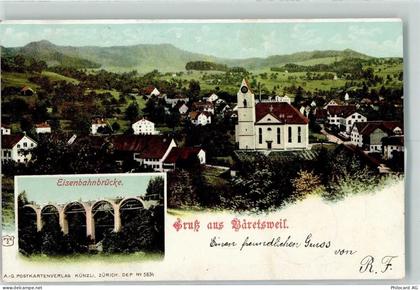 8344 Bäretswil 1901 - Eisenbahnbrücke - 13414496