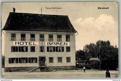 8344 Bäretswil 1920 Foto AK Hotel Bären - 13666416