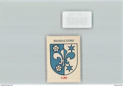 8320 Fehraltorf - Vignette Wappen Kaffee Hag ca 1920-1940 - 11101978