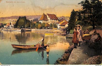ac1033 - Ansichtskarten VINTAGE  POSTCARD - SWITZERLAND -  Kusnacht - 1909