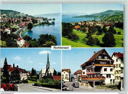 8805 Richterswil 1978 - Teilansichten Krankenhaus und Kirche Poststrasse... - 10390262