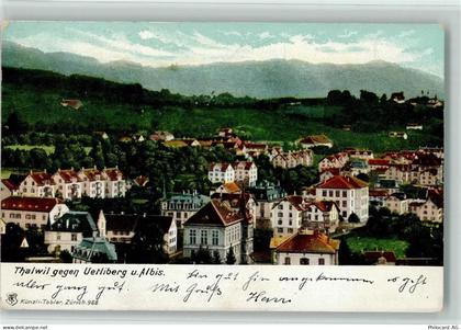 8800 Thalwil - 1904 Thalwil gegen Uetliberg und Albis - 13112442