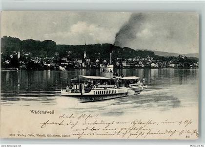 8820 Wädenswil - 1904 Dampfer Wädenswil - 13112216