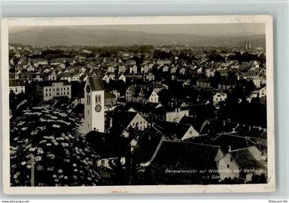 8400 Winterthur - Generalansicht auf Winterthur und Veltheim mit Säntis... - 13114479