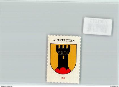 8000 Altstetten - Vignette Wappen Kaffee Hag ca 1920-1940 Altstetten - 11101073
