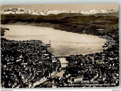 8000 Zürich 1939 - Schweizerische Landesaustellung Stadt Zürich - 10613046