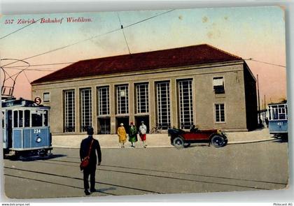 8000 Zürich - Bahnhof Wiedikon Straßenbahn Oldtimer - 13650881