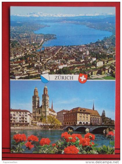 Zürich (ZH) - Zweibildkarte