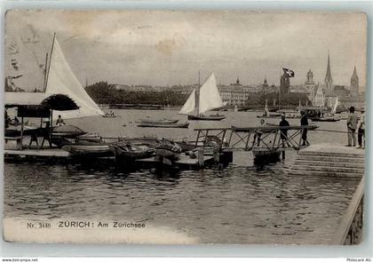 Zürichsee 1913 - Segelschiffe - 39407249