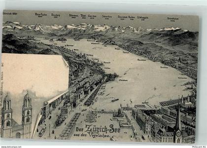 Zürichsee - Vogelschau - 39407289