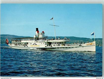 Zürichsee - Zürichsee Raddampfer Stadt Rapperswil Baujahr 1914 renoviert... - 10388865