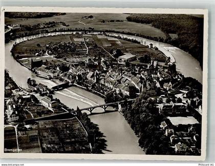 5620 Bremgarten AG Foto AK Fliegeraufnahme - 10749416