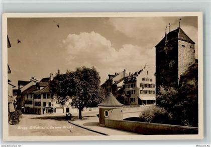 5200 Brugg AG 1928 - Zollplätzli und die neue Brücke - 10195206