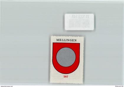 5507 Mellingen - Vignette Wappen Kaffee Hag ca 1920-1940 - 11102141