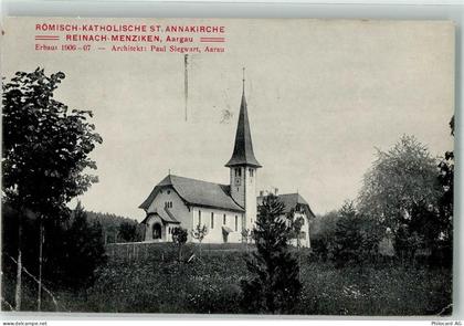 5737 Menziken Gebrauchsspuren St. Annakirche Architekt Siegwart - 39695657