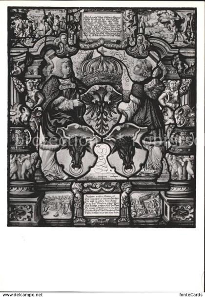 Wettingen AG Kloster Wettingen Standesscheibe von Uri