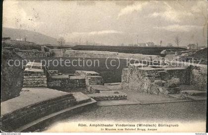 Windisch AG Roem Amphitheater Vindonissa Baerlisgrub