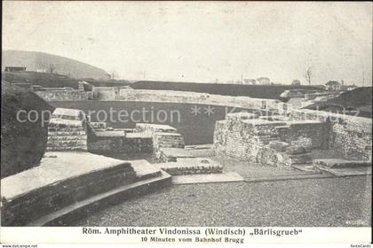 Windisch AG Roem Amphitheater Vindonissa Baerlisgrueb