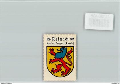 5734 Reinach AG - Vignette Wappen Kaffee Hag ca 1920-1940 - 11100436