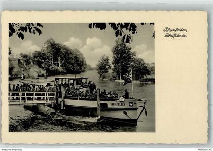 4310 Rheinfelden Foto AK Motorschiff Rheinfelden Schifflände - 38025633