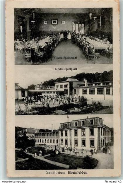 4310 Rheinfelden Gebrauchsspuren Sanatorium Kinder-Speisesaal Kinder-Spi... - 13119668