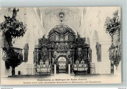 5430 Wettingen - Klosterkirche zu Wettingen bei Baden - 10302644