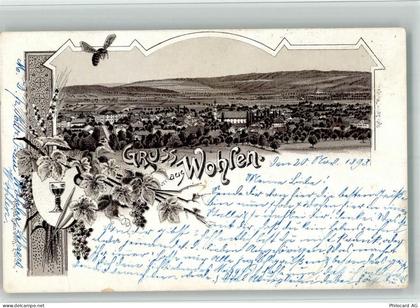 5610 Wohlen AG 1898 BOAKC Lithographie Biene - 13702248