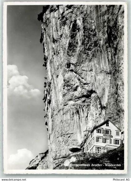 9057 Schwende - Berggasthaus Aescher Wildkirchli - 39402259