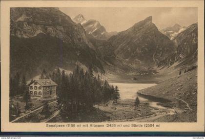 Saentis AR Saentis Seealpsee Altmann
