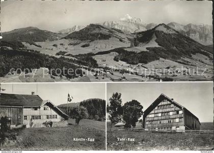 Urnaesch AR Blick von der Egg zum Saentis Kaestlis Egg Tubi Egg