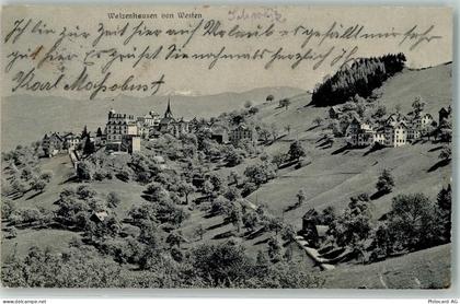 9428 Walzenhausen 1906 - Walzenhausen von Westen - 13160951