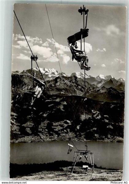 3803 Beatenberg 1949 Sonderstempel Seilbahn Sportbahn Beatenberg-Niederh... - 38210349