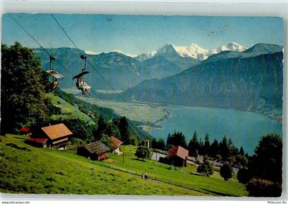 3803 Beatenberg - Sesselbahn Beatenberg-Niederhorn mit Eiger Mönch Jungf... - 10282469