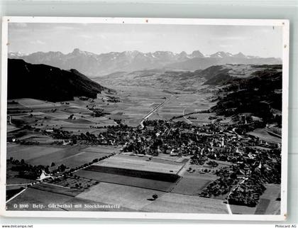 3123 Belp Foto AK Gürbethal Stockhornkette - 38025229