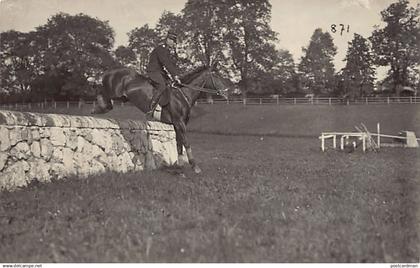 BERN - Pferdeshow - Lieutenant Jomini mit Nabel - FOTOKARTE Jahr 1912 - Verlag Photo-Atelier Berna J. Keller