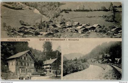 3766 Boltigen Gebrauchsspuren Handlung Imobersteg Weissenbach - 13568573