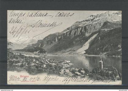 BRIENZ -VUE SUR LE LAC