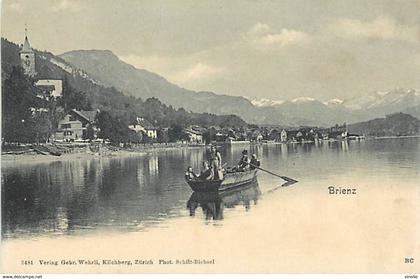 PIE-17-P.T. 8103 :   BRIENZ. BARQUE SUR LE LAC