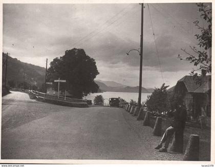 SUISSE  / TRES BELLE ET GRANDE PHOTO ORIGINALE / LAC DE BRIENZE 1930