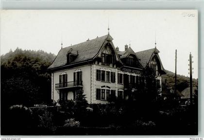3294 Büren an der Aare Foto AK Pension Victoria Ort handschriftlich - 13223369
