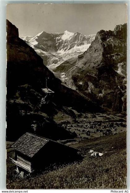 3818 Grindelwald 1947 - Sesselbahn Grindelwald First Fiescherhörner - 10390991
