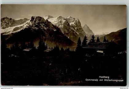 6083 Hasliberg Hohfluh - Hasliberg Gummenalp mit Wetterhorn - 10393386