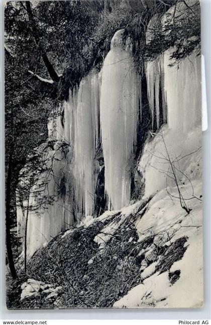 3177 Laupen BE - Wasserfall vereist - 51425356