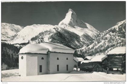 SUISSE - ZERMATT - Kapelle Winkelmatten - Matterhorn