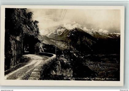 3860 Meiringen - Haslibergstrasse und Blick auf Meiringen - 11060312